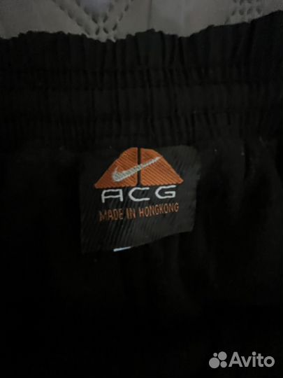 Винтажные теплые штаны nike ACG