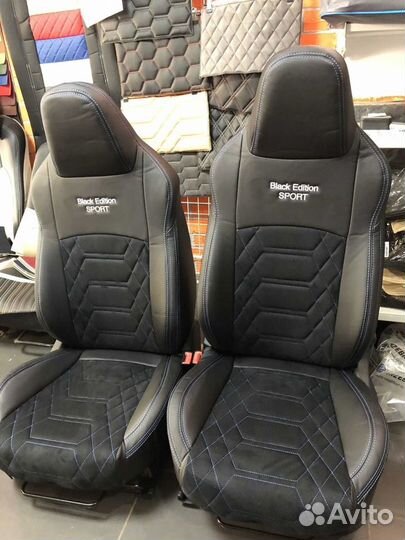 Авточехлы на Skoda Rapid Sport с установкой