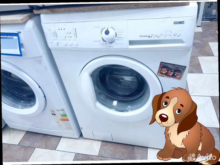 Стиральная машина Zanussi бу 5.5кг. Гарантия 1 год