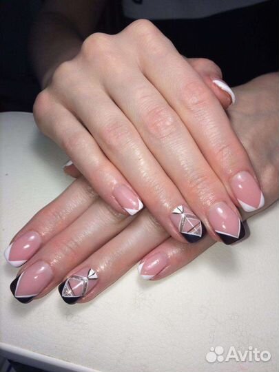 Гель-лак, наращивание, маникюр и педикюр