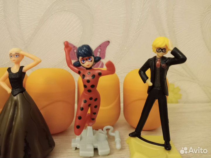 Фигурки, свит бокс, Киндер леди баг и супер кот