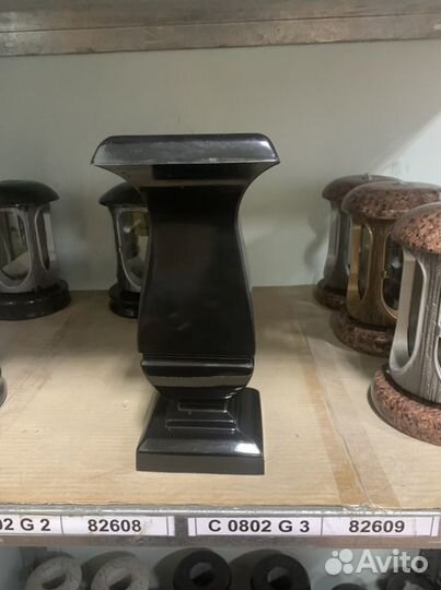 Литьевые вазы из полимер гранита