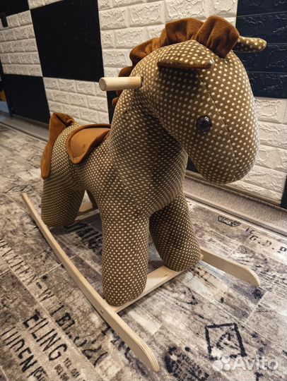 Качалка лошадь, качели, колясочка