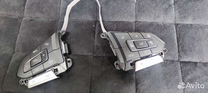 Кнопки управления на руле vw Tiguan