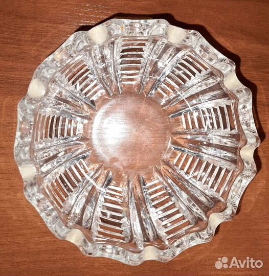 Ваза хрустальная