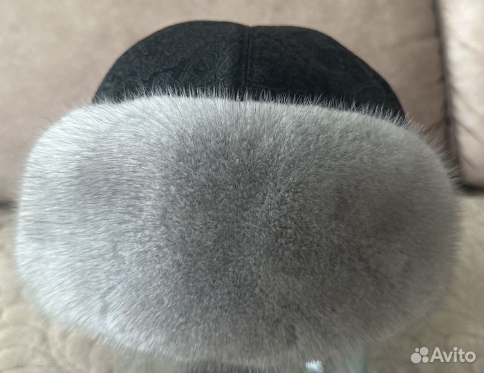 Шапка норковая женская