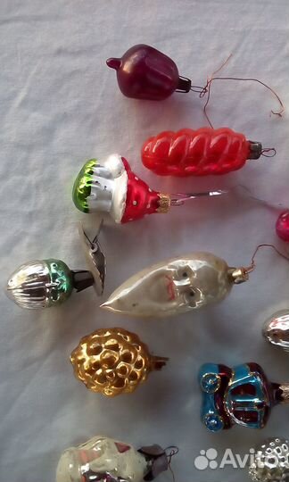 Елочные игрушки СССР