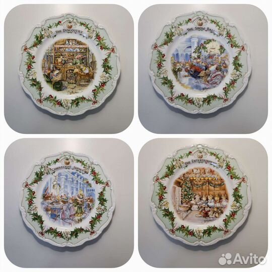 Декоративная тарелка Brambly Hedge Royal Doulton