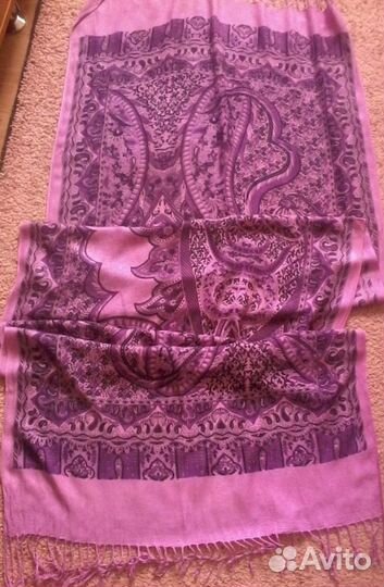 Палантин, хорошее качество, 188x72 см