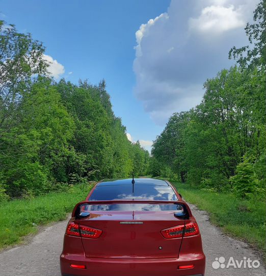 Задние фонари на mitsubishi lancer 10 LED