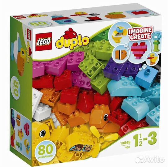 Lego duplo мои первые кубики