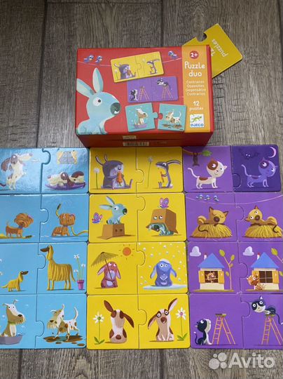 Пазл djeco Харди Гарди Iq пазл