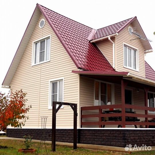 Металлосайдинг с полимерным покрытием