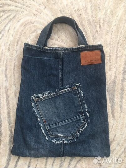 Джинсовая сумка