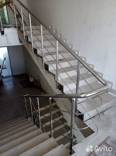 Перила для лестниц из нержавеющей стали