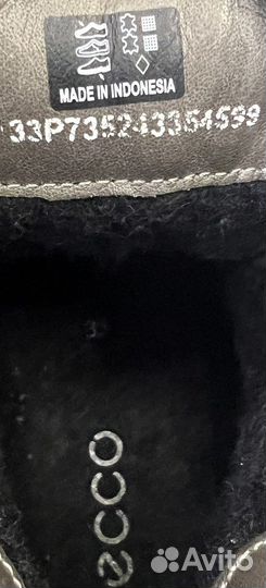 Ботинки демисезонные для мальчика ecco р-р 33