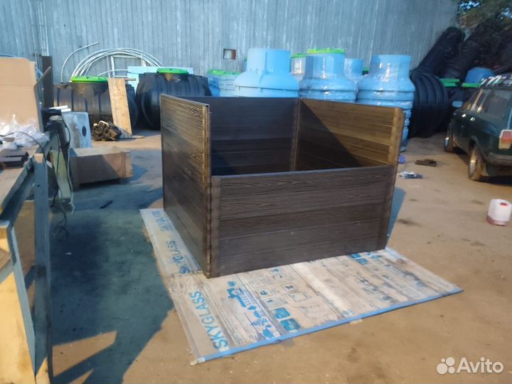 Высокие грядки из композита. Доставка и монтаж