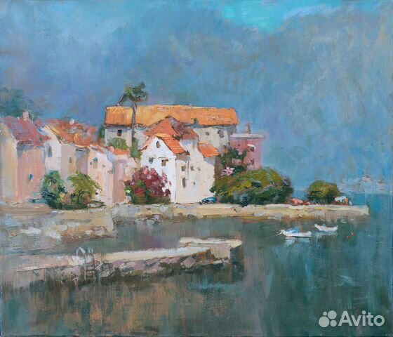 78 Солнечный день Черногория кисти А. Давыдченко