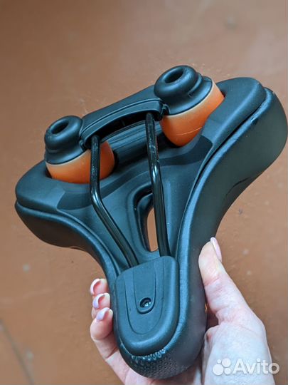 Седло DDK-347 женское/мужское комфортное широкое