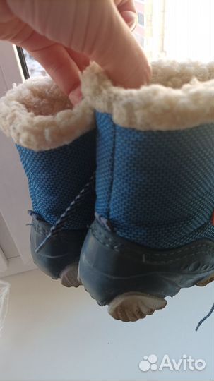Сапоги зимние 21 размер