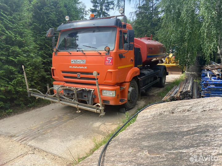 Услуга поливомоечной машины