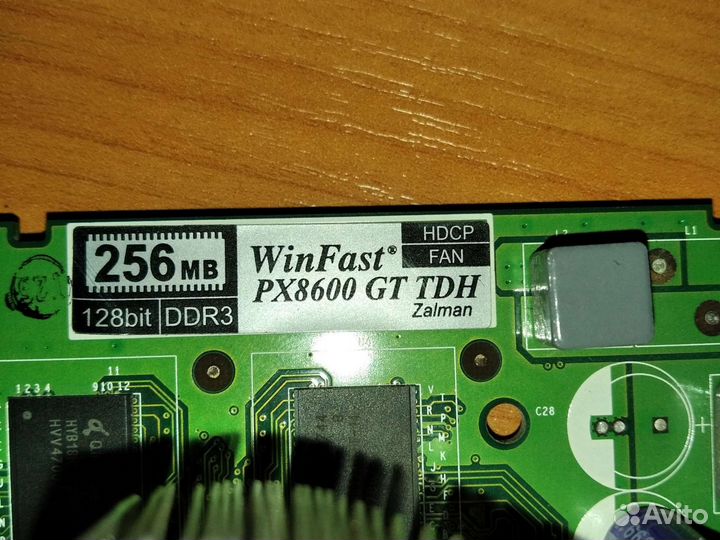 Видеокарта WinFast PX8600 GT TDH 256mb 128bit DDR3