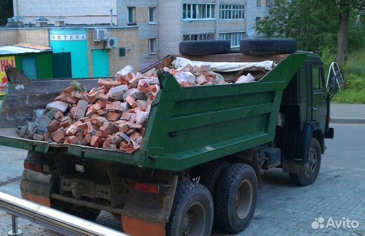 Вывоз строительного мусора контейнером, ГАЗЕЛЬЮ