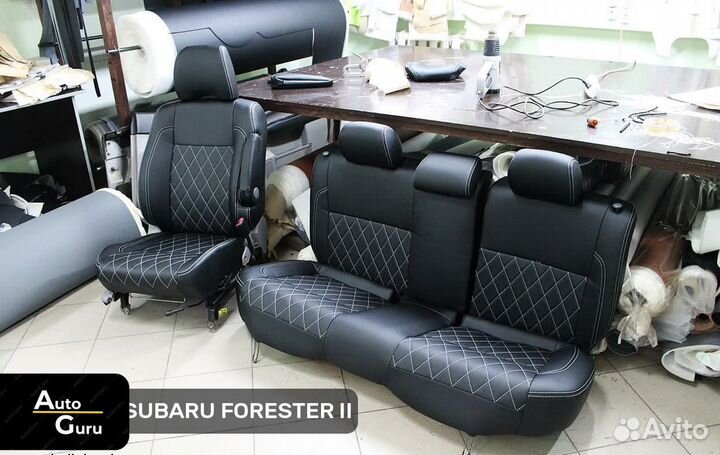 Чехлы на subaru forester 2 SG