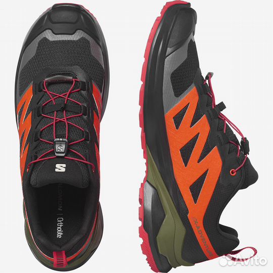 Кроссовки Salomon X-adventure (Black/Fiery Red)