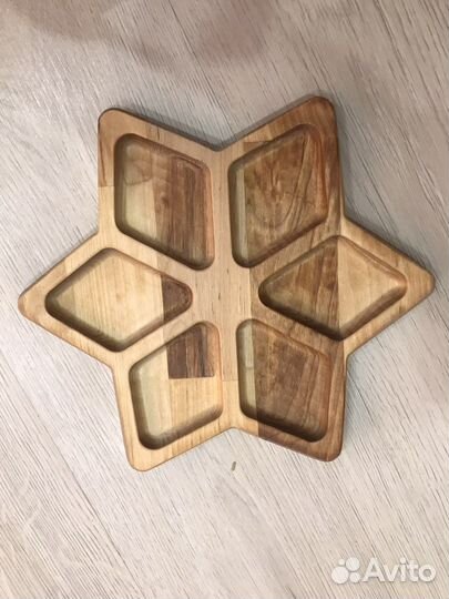 Менажница деревянная