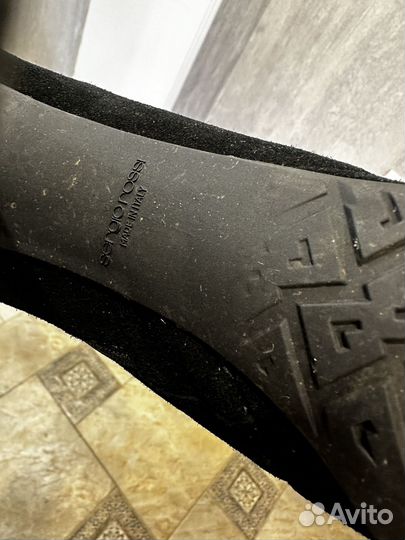 Сапоги Sergio Rossi 39 р натуральная замша