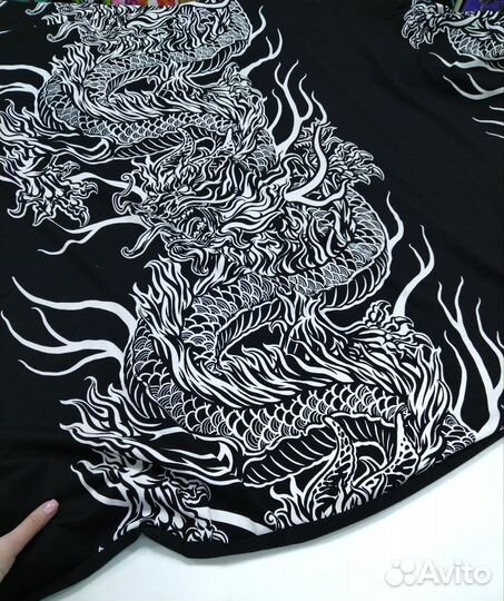 Ткань Кулирка и футер новогодняя