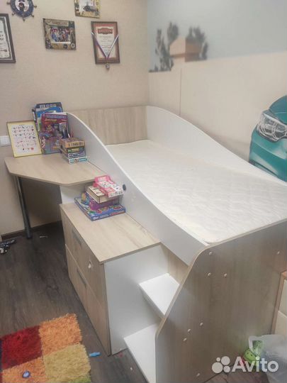 Кровать чердак