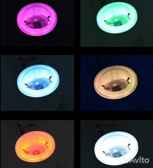 Умная WiFi розетка RGB c ваттметром 16A новая