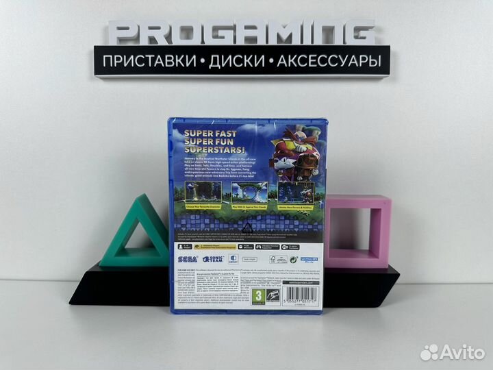 Sonic Superstars диск для Sony PS5