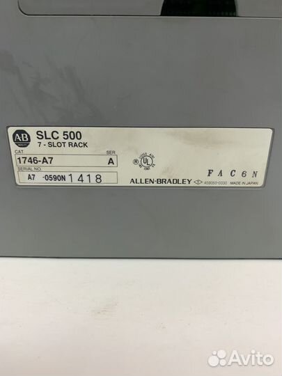 Программируемый контроллер-Allen Bradley Slc 500