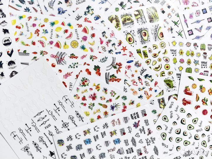 Наклейки для ногтей