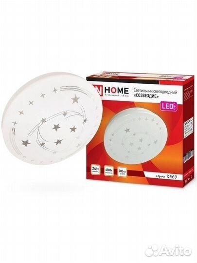 Светильник светодиод. IN home созвездие 24Вт 6500К