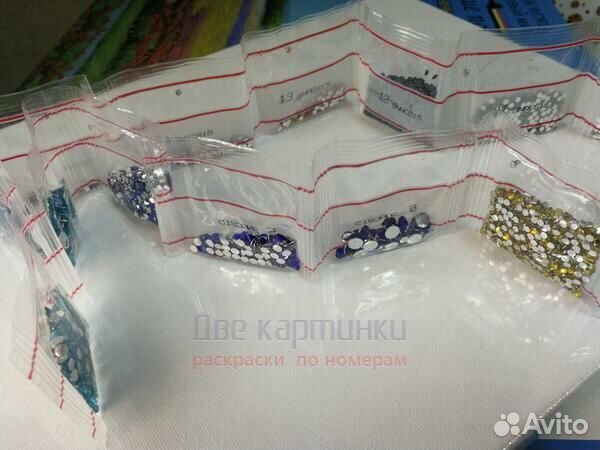 Алмазная мозаика 30x30 Портрет льва