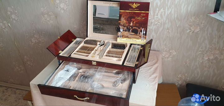 Набор столовых приборов Leonardo Milan 72премета