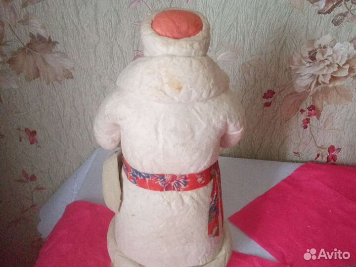 Ватный дед мороз СССР