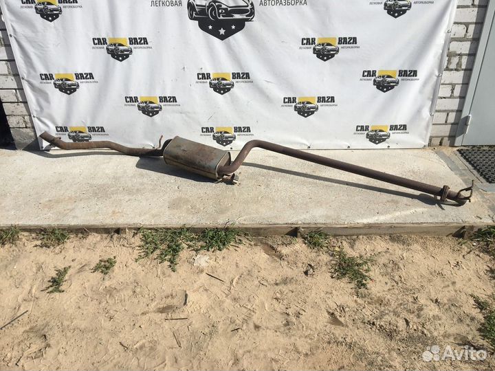 Глушитель на универсал рестайлинг Ford Focus