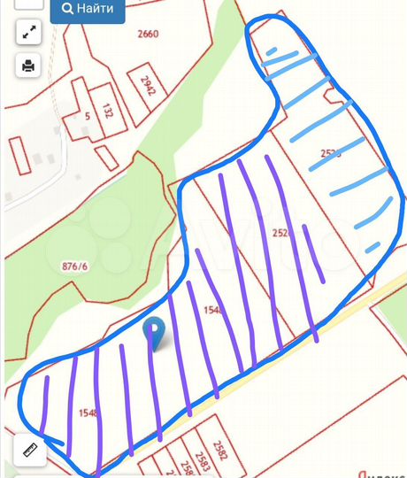 Участок 15,2 га (СНТ, ДНП)