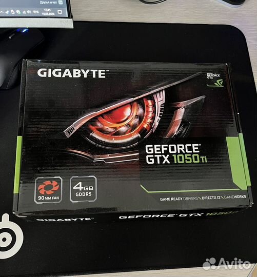 Видеокарта geforce gtx 1050 ti d5 4gb