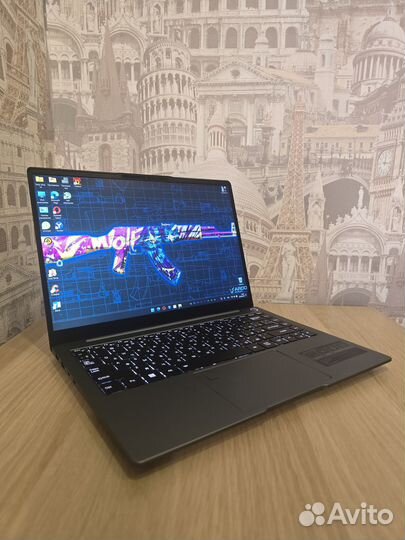 Ультрабук 8-ядер 12Gen/ 16Gb DDR4/UHD 12th 8G/ SDD