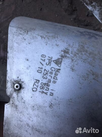 Насадки на Глушитель porsche cayenne