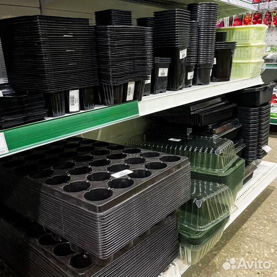 Рассадные горшки, парники, торфяные таблетки