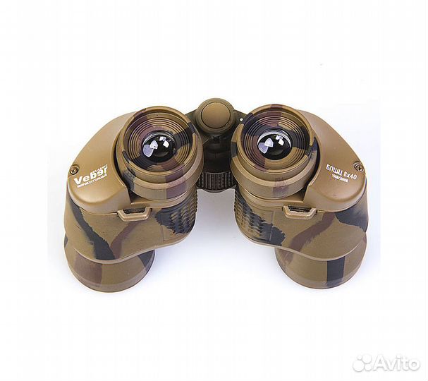 Бинокль Veber Classic Бпшц 8x40 Vrwa камуфляж