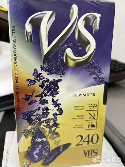 Чистая новая видеокассета VHS