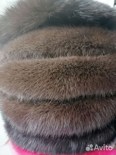 Женские шапки из норки